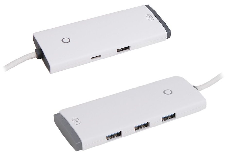 Baseus Lite Серия концентратор USB Тип C адаптер - 4x USB 3.0 100см белый