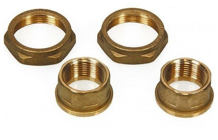 1" F BRASS UNION KIT Гайки бронза