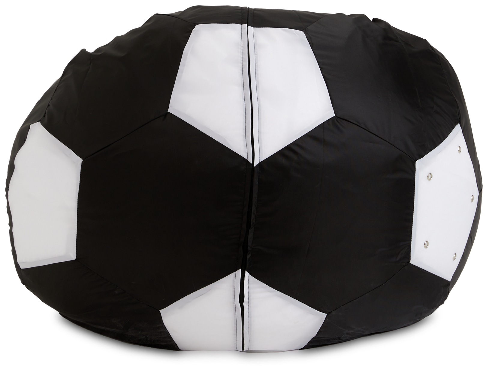Кресло-мешок «Мяч», XXL, оксфорд, Черный и белый