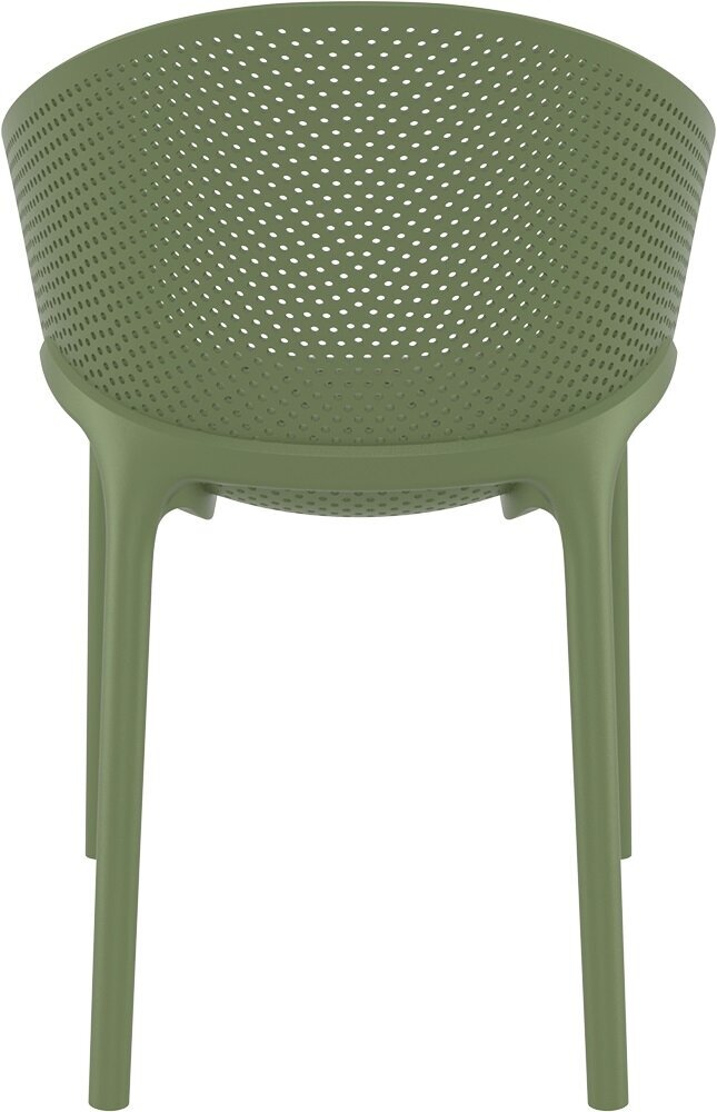 Пластиковое кресло Sky Pro, Siesta Contract, оливковый - фотография № 5
