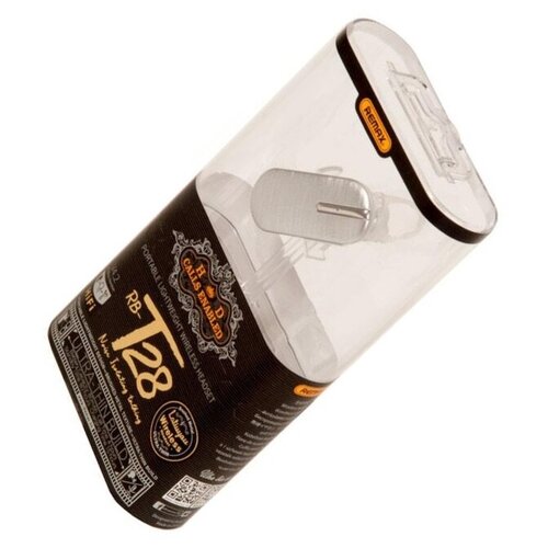 Headset Гарнитура REMAX RB-T28 Bluetooth 42 80 мАч серебристый 80300₽