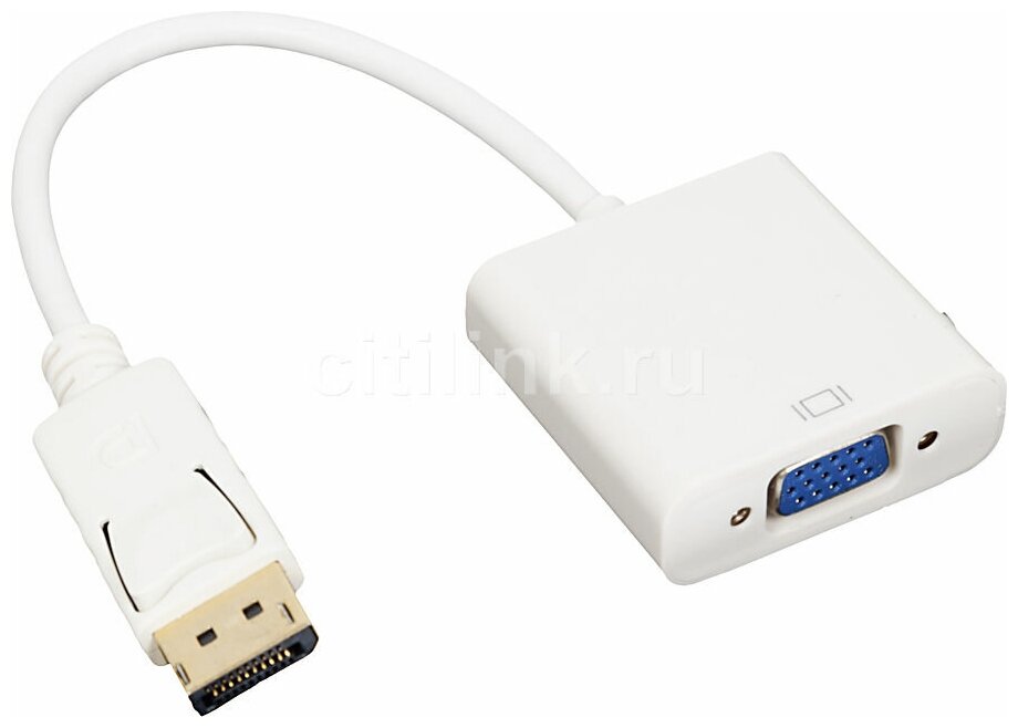 Переходник Display Port DisplayPort (m) - VGA (f)