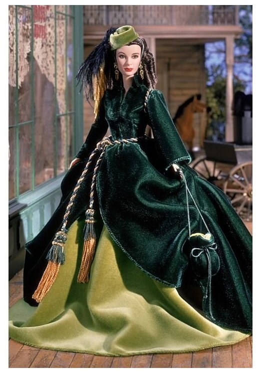 Кукла Barbie Scarlett O'Hara The Drapery Dress (Барби Скарлетт О’Хара Платье из гардин)