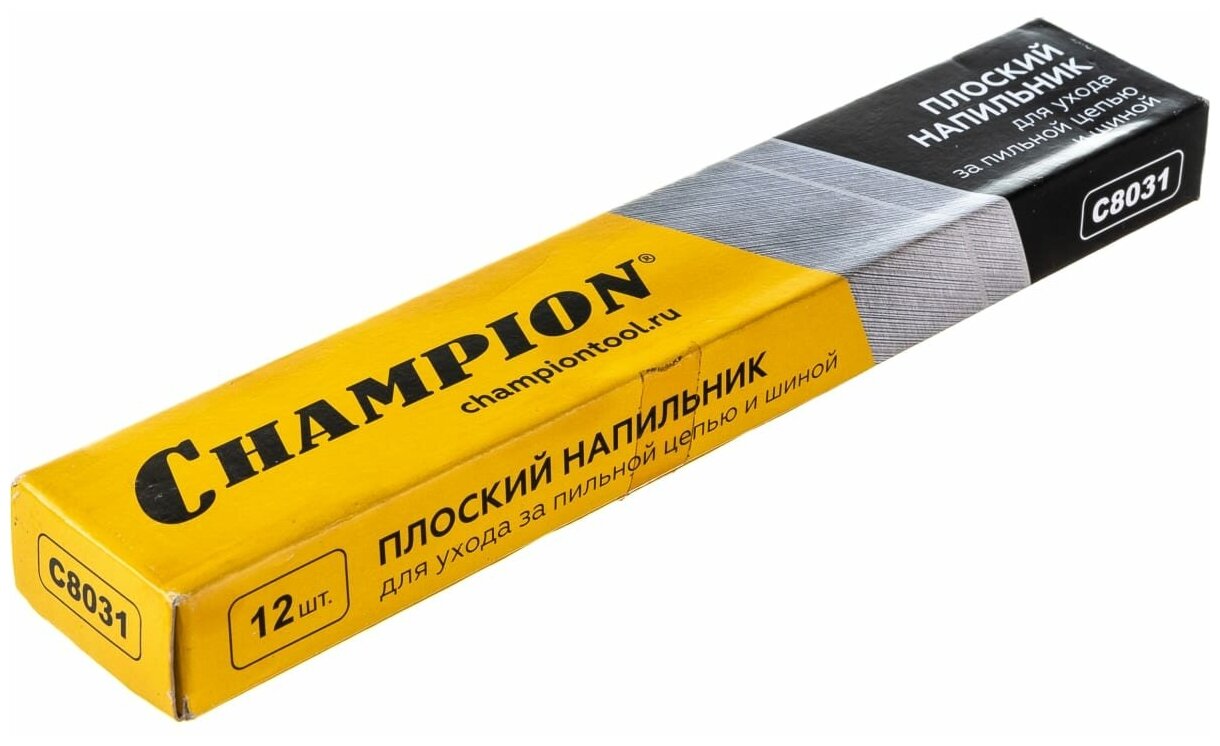 Набор напильников CHAMPION C8031 (12 шт.) - фотография № 4