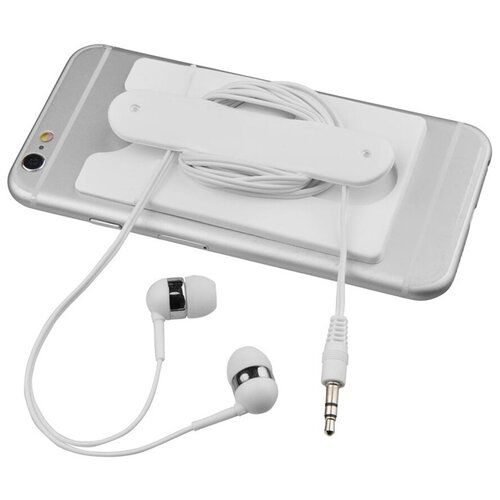 Проводные наушники и силиконовый бумажник для телефона 52200₽