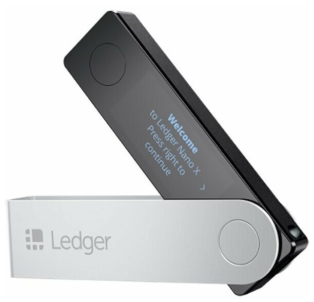 Ledger Nano X - Холодный криптокошелек / Мобильный кошелек для криптовалюты