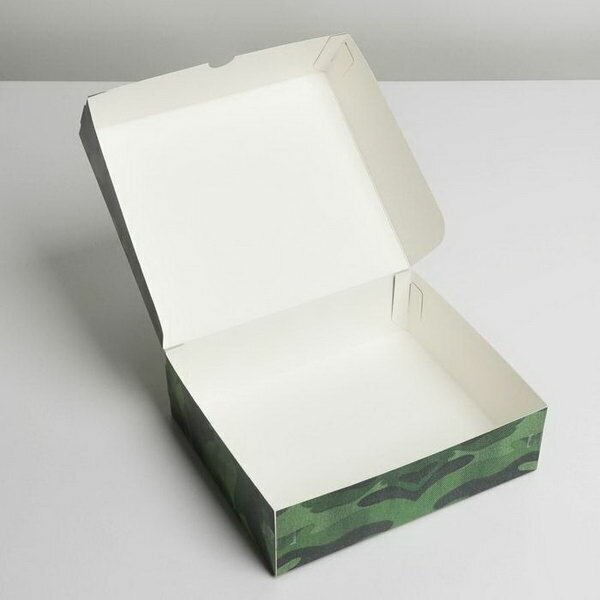 Коробка для кондитерских изделий «23 февраля», 17 × 20 × 6 см - фотография № 5