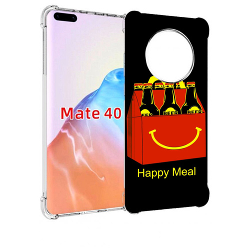 Чехол MyPads Happy Meal для Huawei Mate 40 / Mate 40E задняя-панель-накладка-бампер чехол mypads snoop dogg tha last meal для huawei mate 40 mate 40e задняя панель накладка бампер