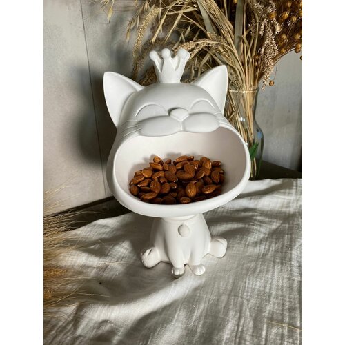 Конфетница Кот органайзер гипс 1250₽