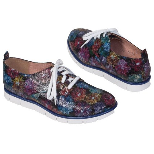 фото Женские полуботинки на шнурках baldaccini bal-710500-967 margeritki/b