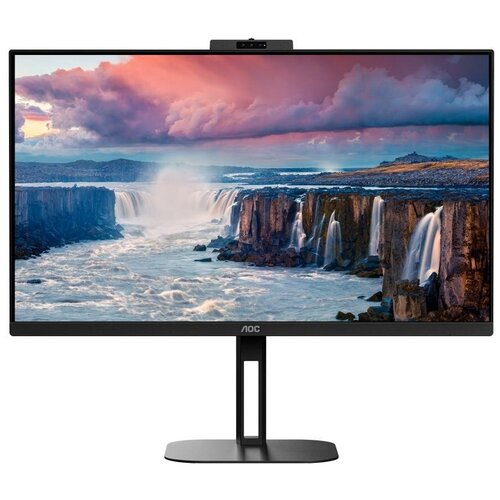 Монитор 27 AOC Q27V5CW Black с поворотом экрана IPS 2560x1440 75Hz 1 ms 178178 300 cdm 20M1 HDMI 20DP 2957200₽