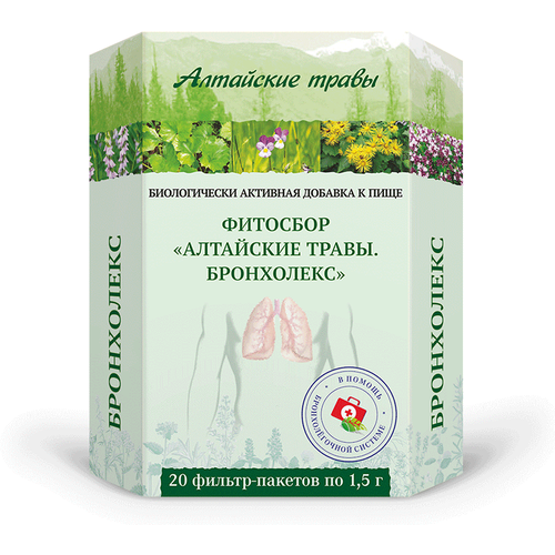 Бронхолекс фитосбор Алтайские травы 1,5 г x20