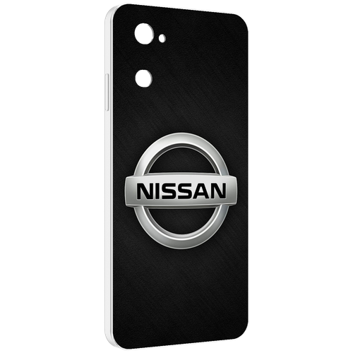 Чехол MyPads nissan ниссан 2 мужской для UleFone Note 12 / Note 12P задняя-панель-накладка-бампер