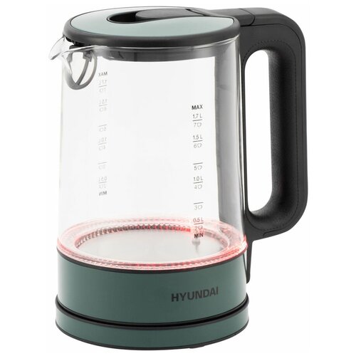 Чайник электрический Hyundai HYK-S4805 2200Вт темно-зеленый 322000₽