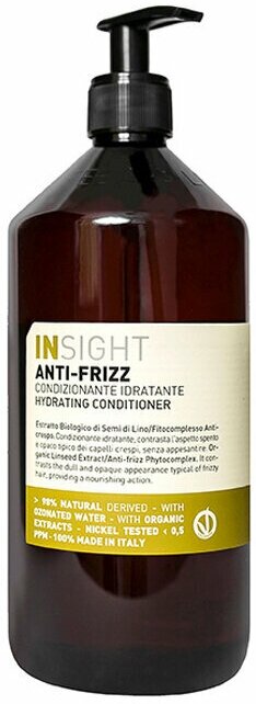 Insight кондиционер Anti-Frizz Hydrating разглаживающий для непослушных волос, 900 мл