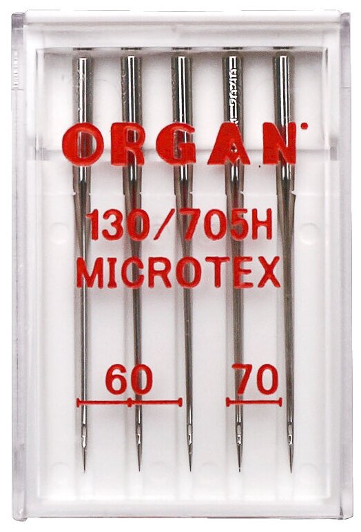 Иглы для швейных машин Organ микротекс 5/60-70 Blister - фотография № 5