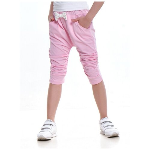 Бриджи для девочек Mini Maxi, модель 1788, цвет розовый, размер 98