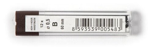 Грифель KOH-I-NOOR 4152 , 0.5мм 12 шт./кор. - фото №6