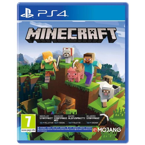 Игра на диске Minecraft Playstation 4 Bedrock Edition PS4 рус 3690₽