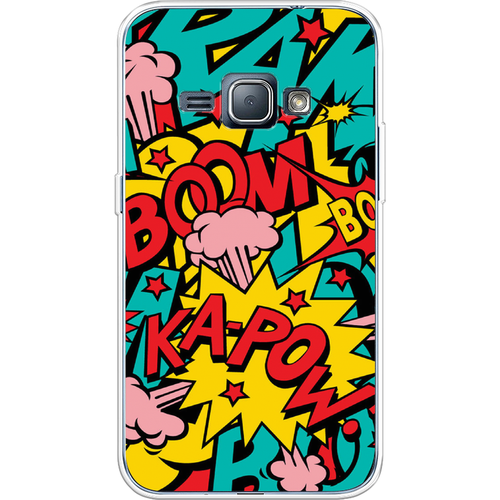 Силиконовый чехол на Samsung Galaxy J1 2016 / Самсунг Галакси Джей 1 2016 Постер pop art