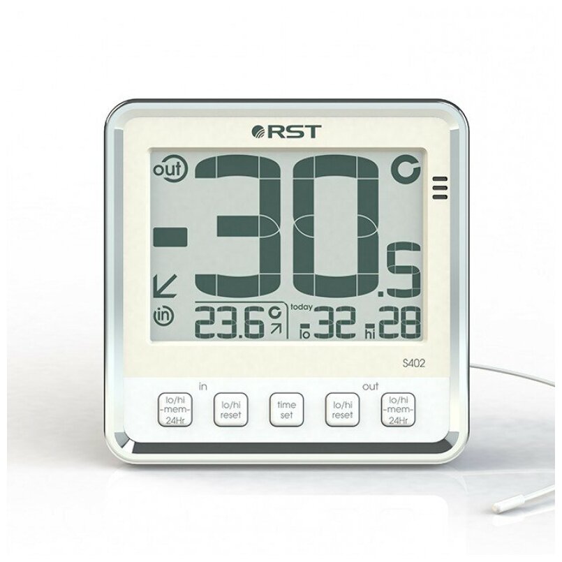 Цифровой термометр RST с выносным сенсором S402 (RST02402)
