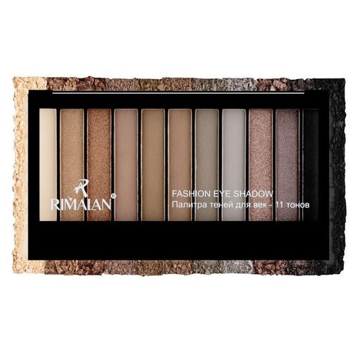 палетка теней mac surprise eyes eye shadow x 6 Rimalan Палитра теней для век Fashion Eye Shadow, 22 г