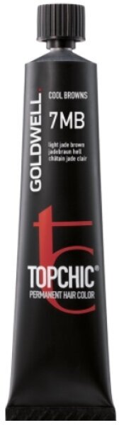 Goldwell Topchic стойкая крем-краска для волос, 7MB светлый матово-коричневый