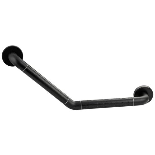 Поручень - ручка угловой BRIMIX, универсальный из нержавеющей стали черного цвета