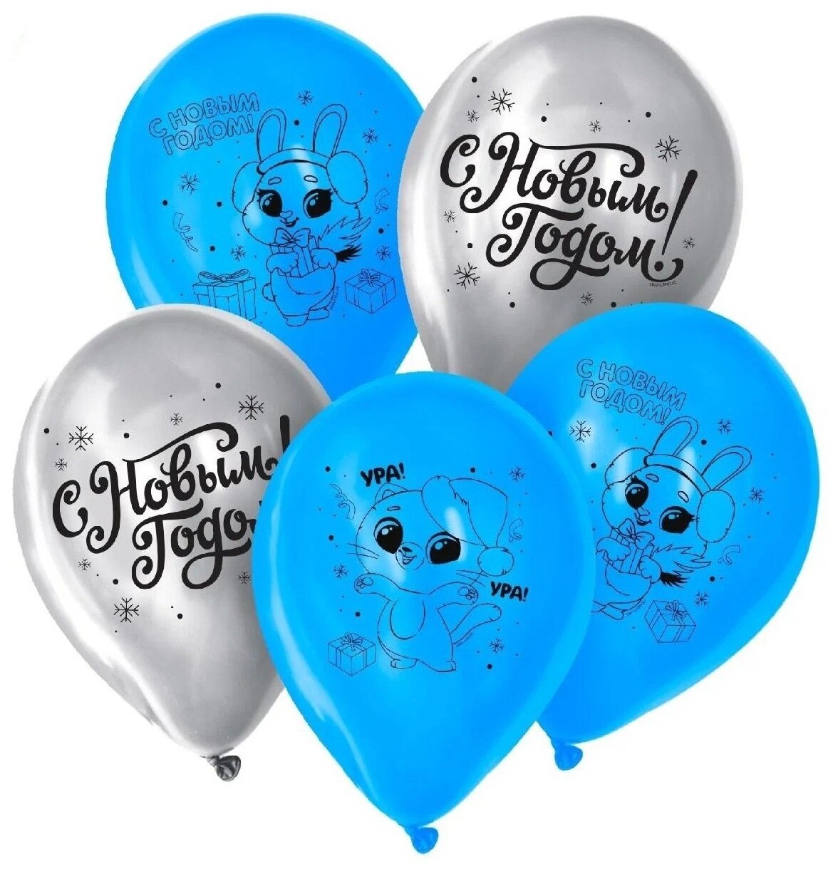 Набор воздушных шаров Страна Карнавалия С Новым годом