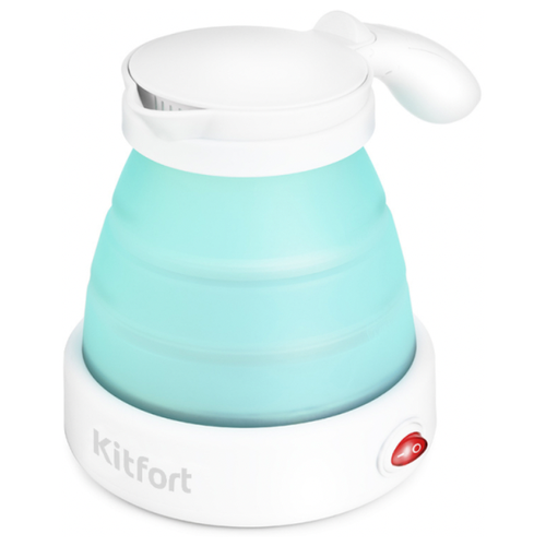 Чайник электрический складной Kitfort чайник дорожный силиконовый складной объём 06 л 360000₽