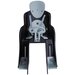 Кресло детское GH-511BLK, быстросъемное, крепеж на подседельную трубу сзади в комплекте, черное, подголовник,страховочные ремни, регулировка ножных упоров,вкладышпередний ограничитель, макс.нагрузка 22кг