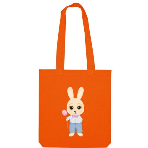 фото Сумка шоппер us basic, оранжевый