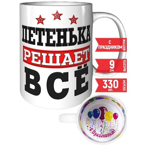 Кружка Петенька решает всё - подзравляем с праздником.