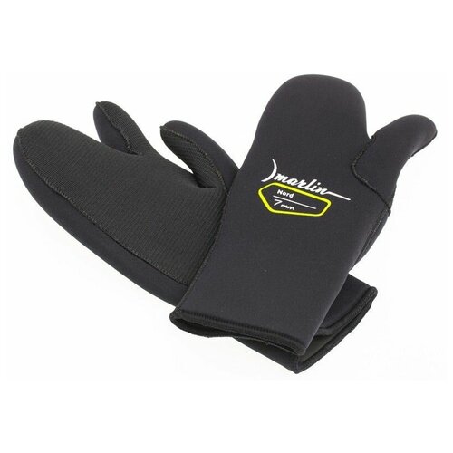 Трехпалые перчатки Marlin Nord Black 7 мм из неопрена L трехпалые перчатки marlin arctic 7 мм из неопрена l