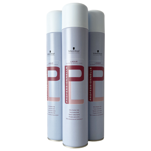 Schwarzkopf Professional (original) лак для волос сверхсильной фиксации, 500 мл, 3 шт