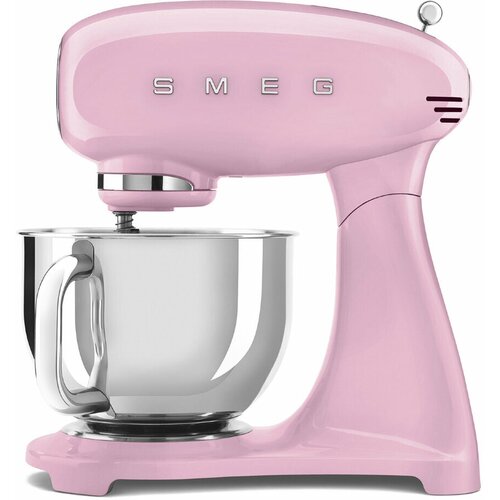 Миксер Smeg SMF03PKEU, розовый миксер smeg hmf01pkeu ручной розовый