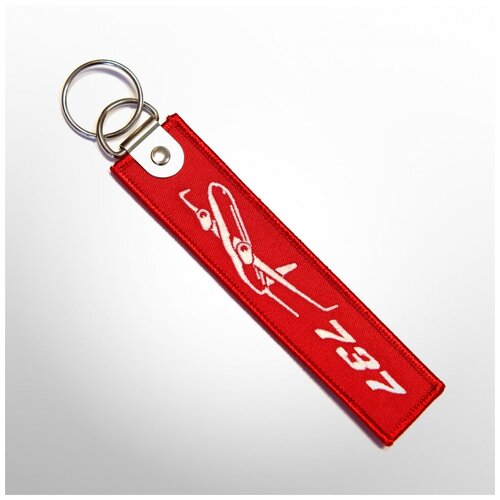 Брелок Remove before flight, красный