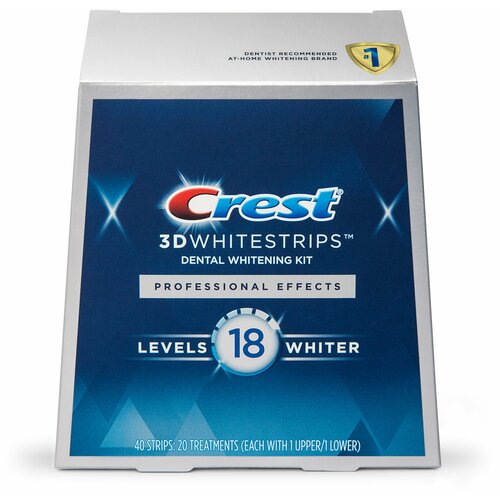 Отбеливающие полоски Crest 3D Whitestrips Professional Effects