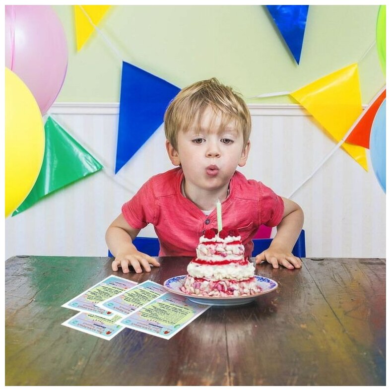 Набор карточек Cute'n Clever Мои пожелания в День Рождения. Веселая Компания - фото №4