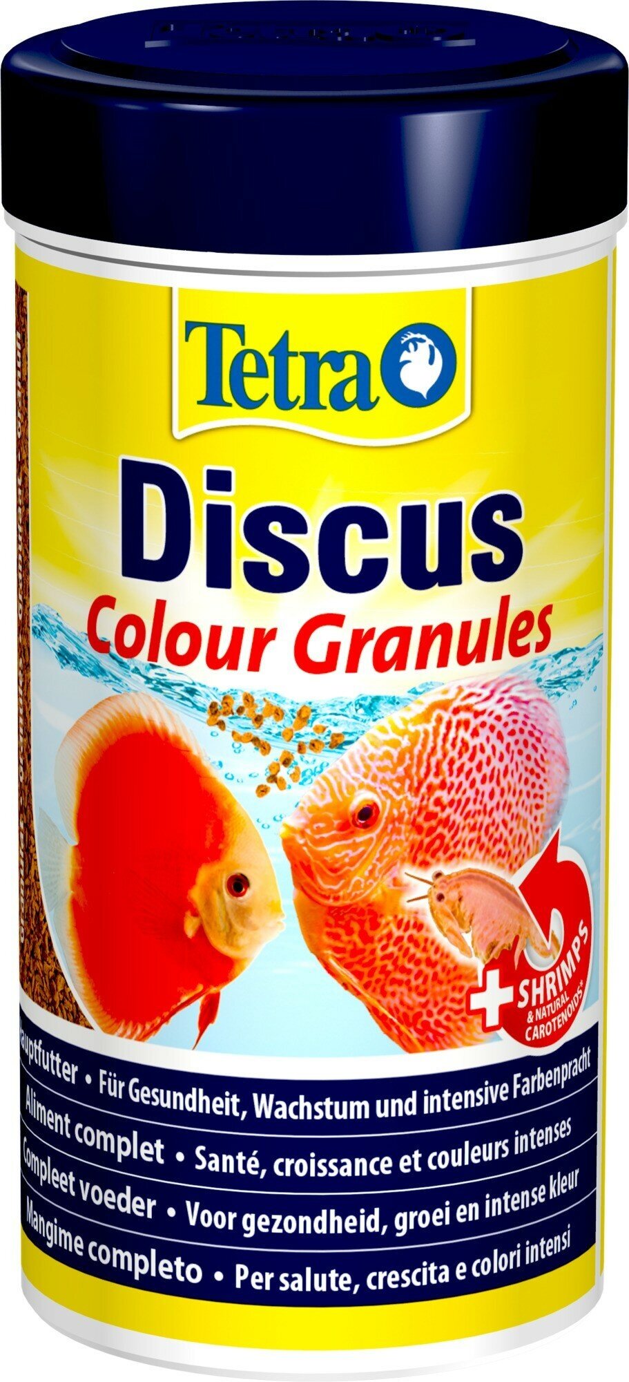 Корм Tetra Discus Color Granules 250 мл, гранулы для для дискусов, усиливают красный окрас