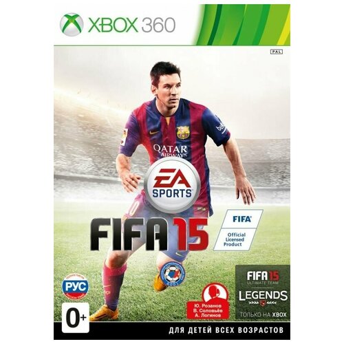 FIFA 15 Русская Версия (Xbox 360) игра thief русская версия xbox 360