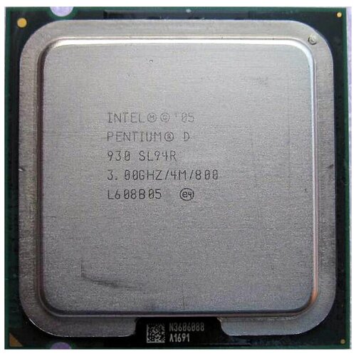 Процессор Intel Pentium D 930 Presler LGA775, 2 x 3000 МГц, HP процессор intel pentium d 930 presler lga775 2 x 3000 мгц hp