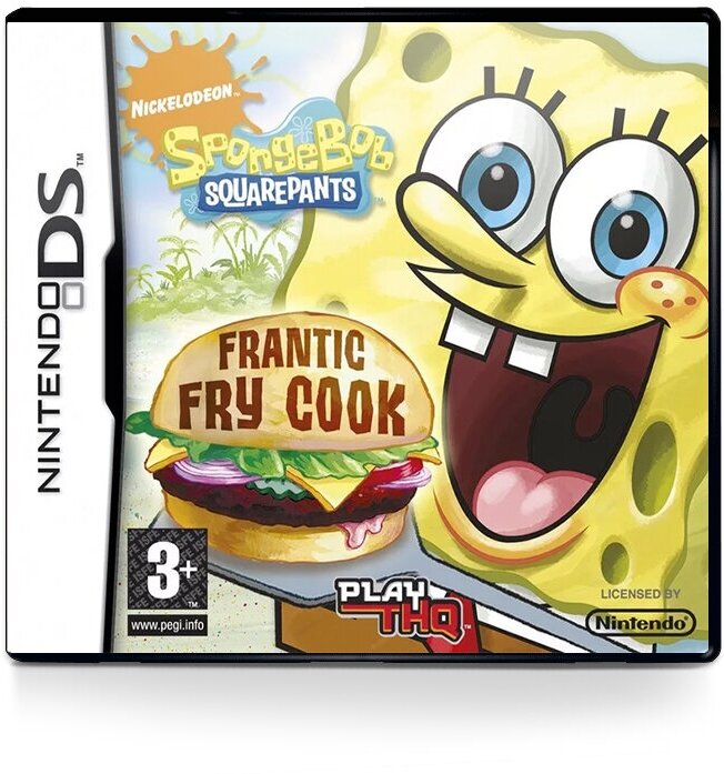 SpongeBob SquarePants Frantic Fry Cook (DS) английский язык