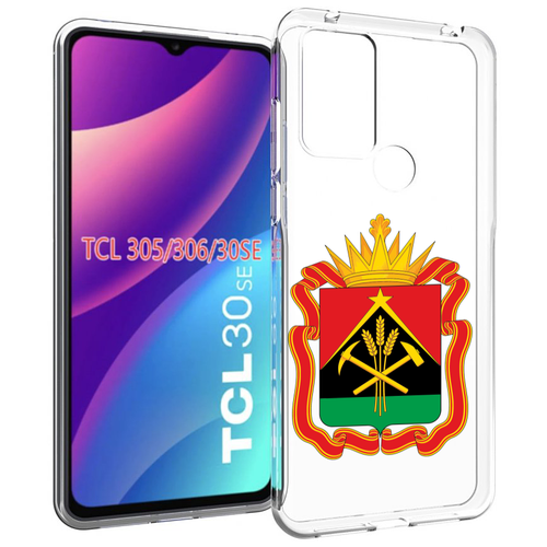 чехол mypads герб татарстан казань для tcl 30se tcl 305 tcl 306 tcl 30e задняя панель накладка бампер Чехол MyPads герб-кемеровской-области для TCL 30SE / TCL 305 / TCL 306 / TCL 30E задняя-панель-накладка-бампер