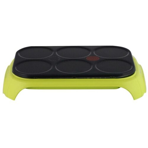 Блинница электрическая Tefal Crep'Party Compact PY559312, 1000 Вт, 6 шт, зеленая