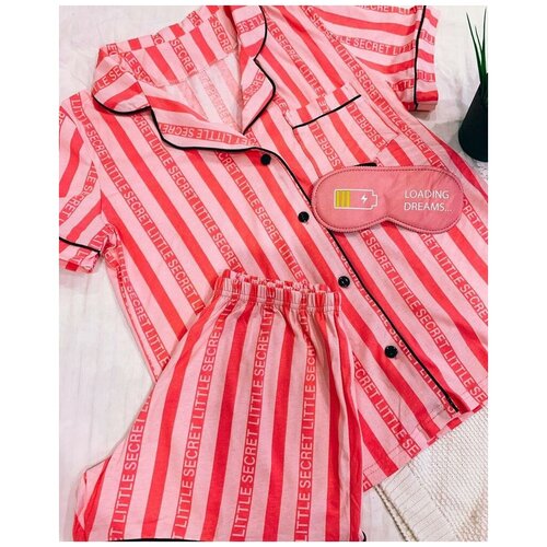 фото Пижама вс (шорты), цвет: розовый, арт. 1380 трикотаж +