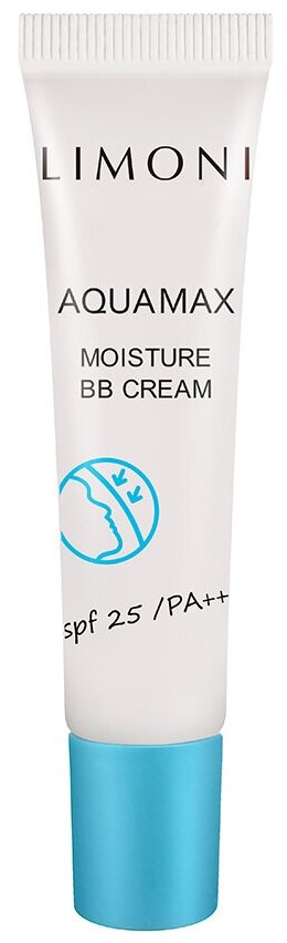 LIMONI ББ крем для лица увлажняющий тон №2 Aquamax Moisture BB Cream 15ml