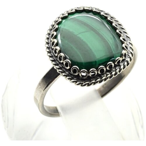 Кольцо Радуга Камня, малахит, размер 17, зеленый кольцо радуга камня малахит размер 17 зеленый