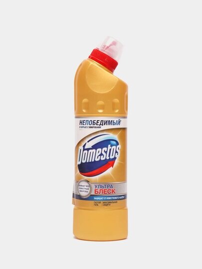 Средство чистящее для унитаза Domestos "Ультра блеск", 500 мл 3952621 - фотография № 5