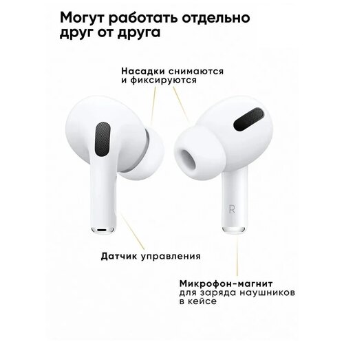 Беспроводные Bluetooth наушники SUPER SOUND c шумоподавлением для iPhone для Android 165000₽
